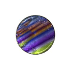 Fractal Color Stripes Hat Clip Ball Marker (4 pack)