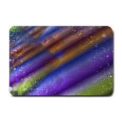 Fractal Color Stripes Small Doormat 