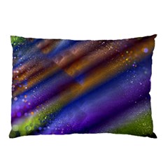 Fractal Color Stripes Pillow Case