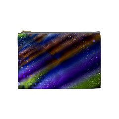 Fractal Color Stripes Cosmetic Bag (Medium) 