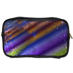 Fractal Color Stripes Toiletries Bags