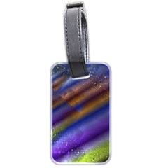 Fractal Color Stripes Luggage Tags (Two Sides)