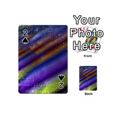 Fractal Color Stripes Playing Cards 54 (Mini) 