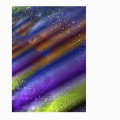 Fractal Color Stripes Large Garden Flag (Two Sides)