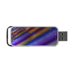 Fractal Color Stripes Portable USB Flash (Two Sides)