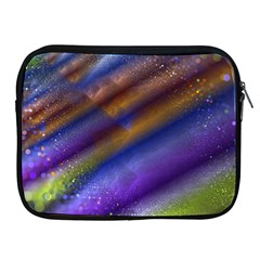 Fractal Color Stripes Apple iPad 2/3/4 Zipper Cases