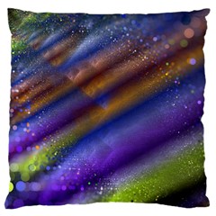 Fractal Color Stripes Standard Flano Cushion Case (two Sides) by Simbadda