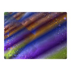 Fractal Color Stripes Double Sided Flano Blanket (Mini) 