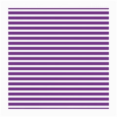 Horizontal Stripes Purple Medium Glasses Cloth (2-side)