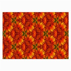 Background Flower Fractal Large Glasses Cloth (2-side)