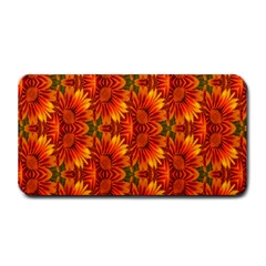 Background Flower Fractal Medium Bar Mats by Simbadda