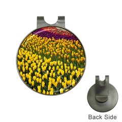 Colorful Tulips In Keukenhof Gardens Wallpaper Hat Clips With Golf Markers by Simbadda