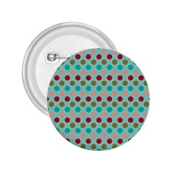 Large Colored Polka Dots Line Circle 2 25  Buttons