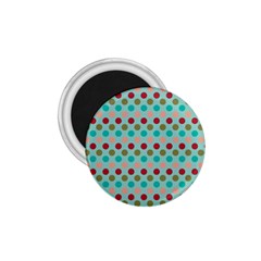 Large Colored Polka Dots Line Circle 1 75  Magnets by Mariart