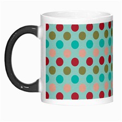 Large Colored Polka Dots Line Circle Morph Mugs by Mariart