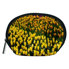 Colorful Tulips In Keukenhof Gardens Wallpaper Accessory Pouches (medium) 