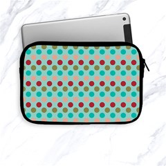 Large Colored Polka Dots Line Circle Apple Ipad Mini Zipper Cases by Mariart