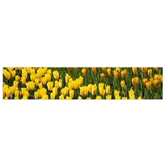 Colorful Tulips In Keukenhof Gardens Wallpaper Flano Scarf (small) by Simbadda