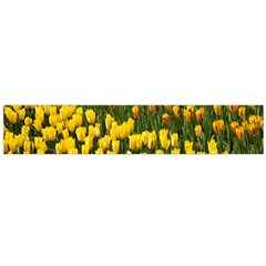 Colorful Tulips In Keukenhof Gardens Wallpaper Flano Scarf (large)