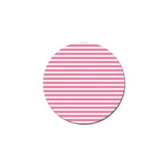 Horizontal Stripes Light Pink Golf Ball Marker (4 Pack) by Mariart