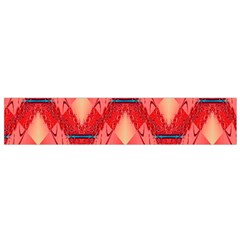 Orange Fractal Background Flano Scarf (small) by Simbadda