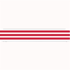 Horizontal Stripes Red Small Bar Mats