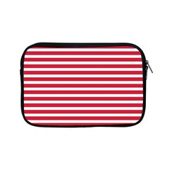 Horizontal Stripes Red Apple Ipad Mini Zipper Cases by Mariart