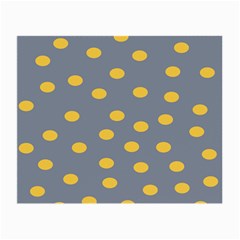 Limpet Polka Dot Yellow Grey Small Glasses Cloth by Mariart