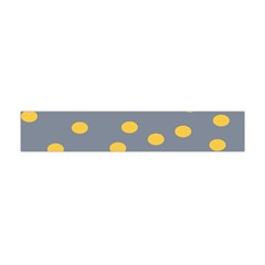 Limpet Polka Dot Yellow Grey Flano Scarf (mini)