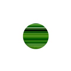 Horizontal Stripes Line Green 1  Mini Magnets by Mariart