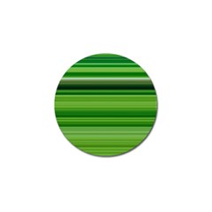 Horizontal Stripes Line Green Golf Ball Marker by Mariart