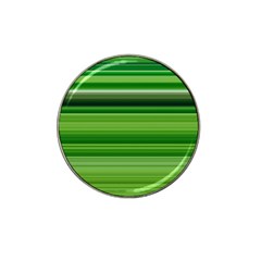 Horizontal Stripes Line Green Hat Clip Ball Marker (4 Pack) by Mariart