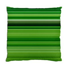 Horizontal Stripes Line Green Standard Cushion Case (one Side) by Mariart