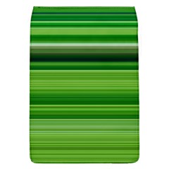 Horizontal Stripes Line Green Flap Covers (l)  by Mariart