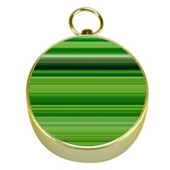 Horizontal Stripes Line Green Gold Compasses by Mariart