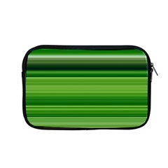 Horizontal Stripes Line Green Apple Macbook Pro 13  Zipper Case by Mariart