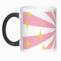 Hurak Pink Star Yellow Hole Sunlight Light Morph Mugs by Mariart