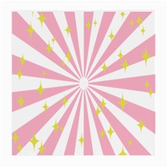 Hurak Pink Star Yellow Hole Sunlight Light Medium Glasses Cloth by Mariart