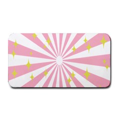 Hurak Pink Star Yellow Hole Sunlight Light Medium Bar Mats by Mariart