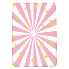 Hurak Pink Star Yellow Hole Sunlight Light Flap Covers (s)  by Mariart