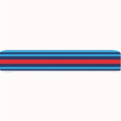 Martini Style Racing Tape Blue Red White Small Bar Mats by Mariart