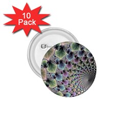 Beautiful Image Fractal Vortex 1 75  Buttons (10 Pack) by Simbadda