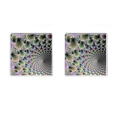 Beautiful Image Fractal Vortex Cufflinks (square) by Simbadda