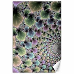 Beautiful Image Fractal Vortex Canvas 12  X 18  