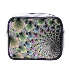 Beautiful Image Fractal Vortex Mini Toiletries Bags by Simbadda