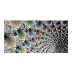 Beautiful Image Fractal Vortex Satin Wrap by Simbadda