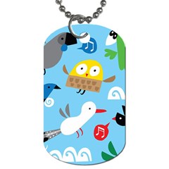 New Zealand Birds Close Fly Animals Dog Tag (one Side)