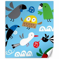 New Zealand Birds Close Fly Animals Canvas 20  X 24   by Mariart