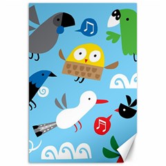 New Zealand Birds Close Fly Animals Canvas 20  X 30   by Mariart