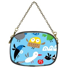 New Zealand Birds Close Fly Animals Chain Purses (two Sides)  by Mariart